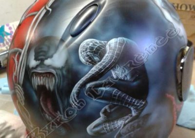 Spiderman Venom Helmet Side