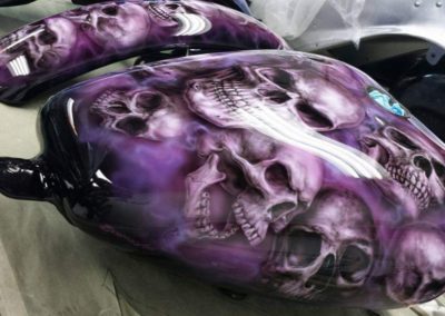 Purple Skulls 2
