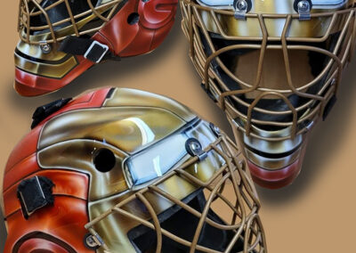 Iron Man Goalie Mask