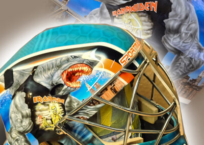 Iron Maiden Landshark Goalie Mask