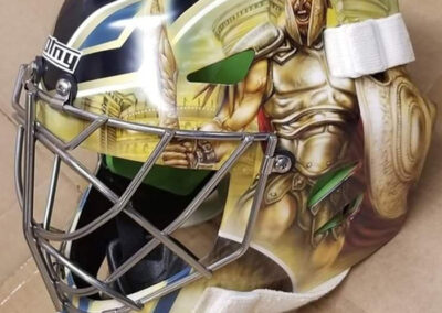 Las Vegas Golden Knights Goalie Mask - Left Side