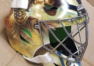 Las Vegas Golden Knights Goalie Mask - Right Side