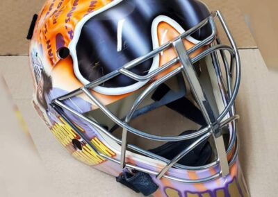 Macho Man Randy Savage Goalie Mask - Front